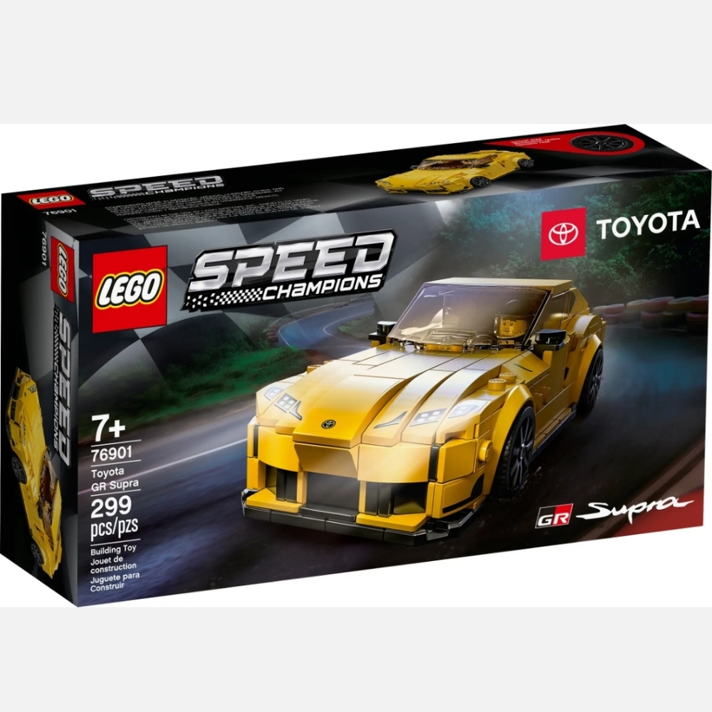 LEGO • Toyota GR Supra • 299 Pieces • Item # 76901